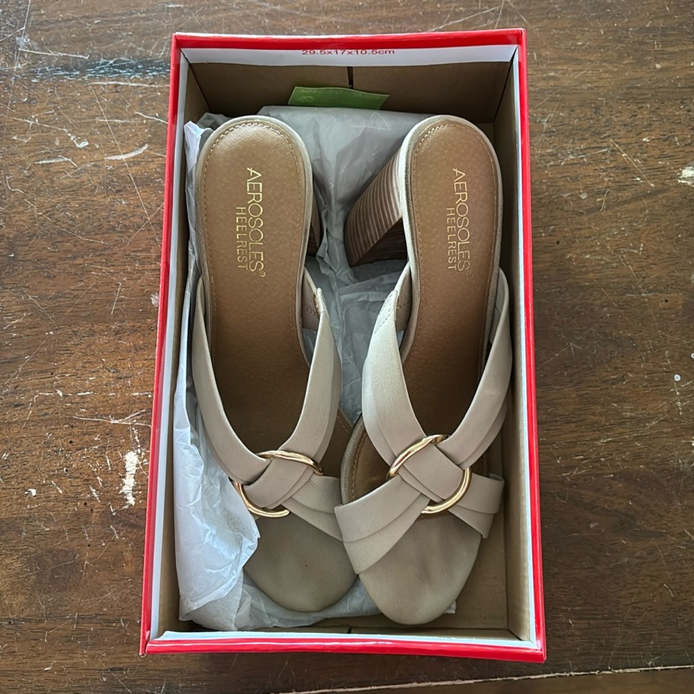 Tan women’s heels